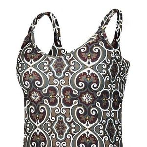 Patterned Yoga Top (Katie top)
